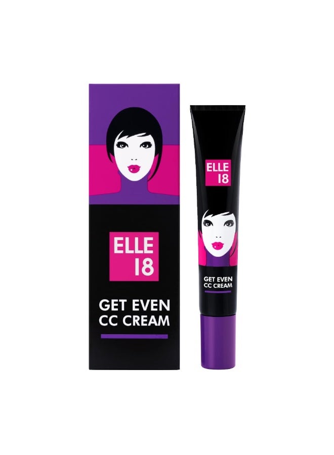إيل 18 كريم Elle18 GetEven CC، 18 غرام - Image 1
